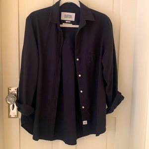 Grayson black flannel shirt medium